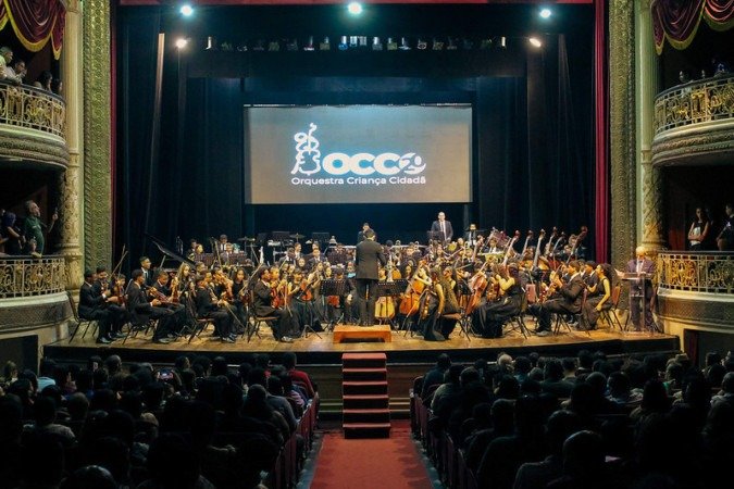 Orquestra Criança Cidadã - (crédito: Divulgação ) Orquestra Criança Cidadã - (crédito: Divulgação )