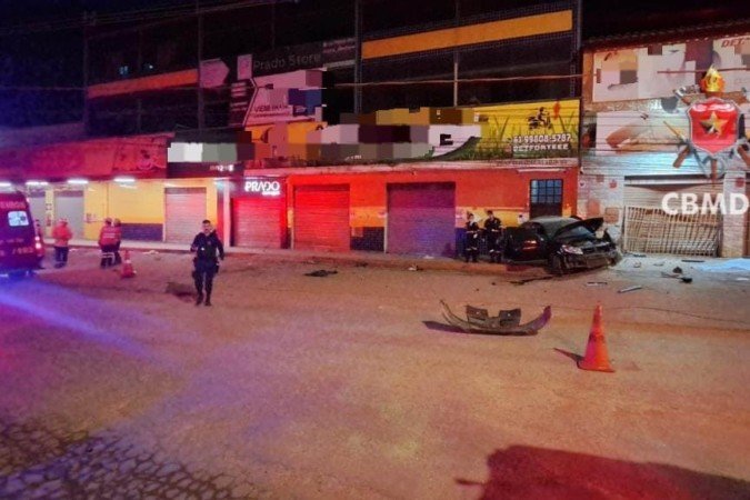 O homem morreu antes mesmo de receber atendimento - (crédito: Reprodução/CBMDF) O homem morreu antes mesmo de receber atendimento - (crédito: Reprodução/CBMDF)