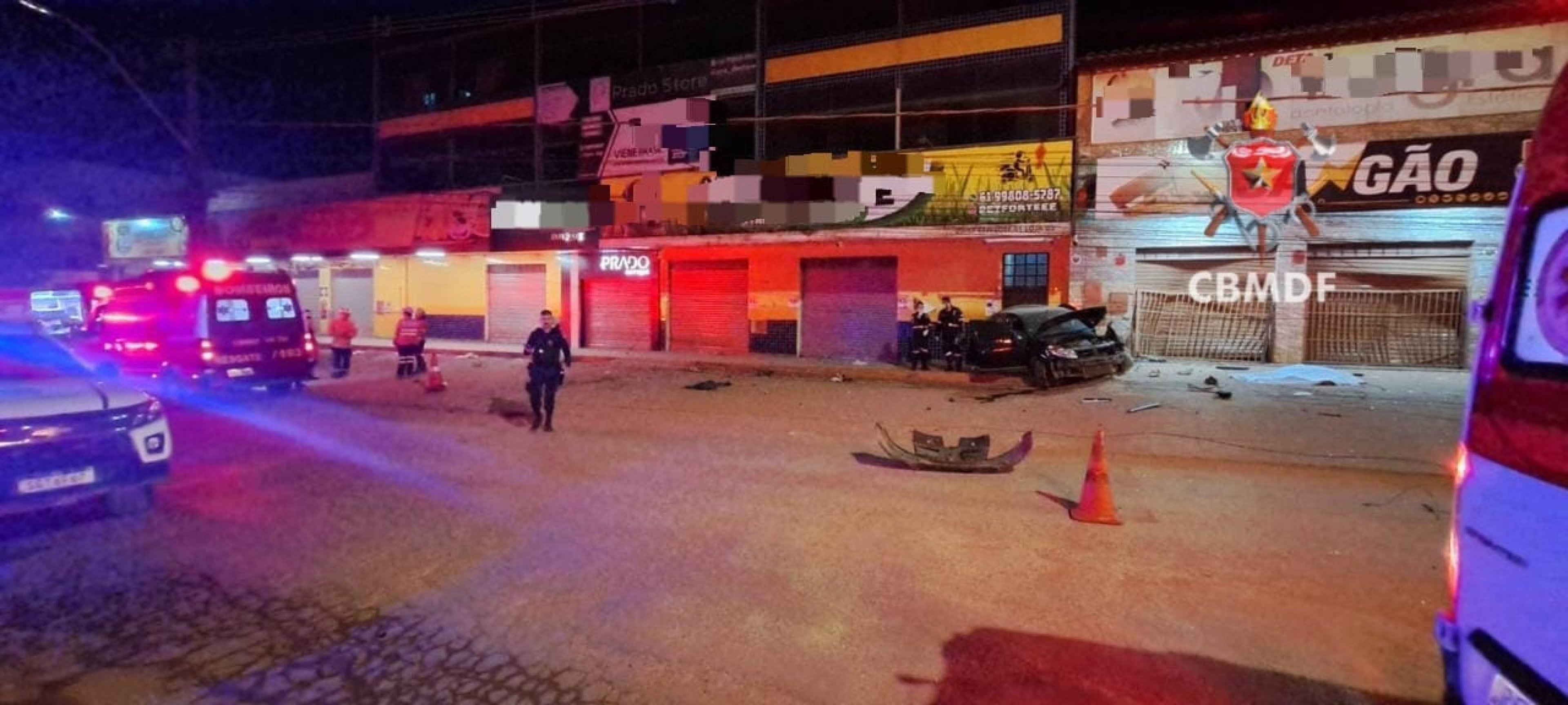 Homem morre e outras duas pessoas ficam feridas em acidente no Morro da Cruz