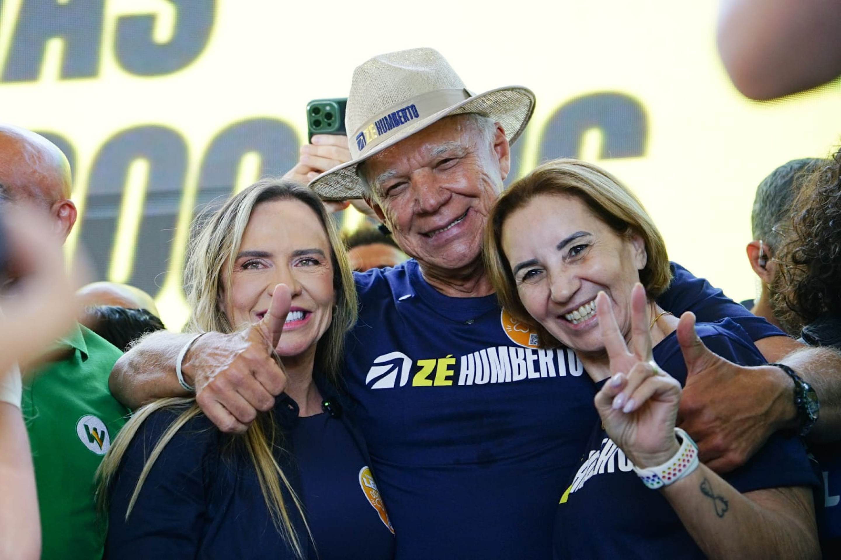 Celina Le&atilde;o durante conven&ccedil;&atilde;o partid&aacute;ria do MDB-DF