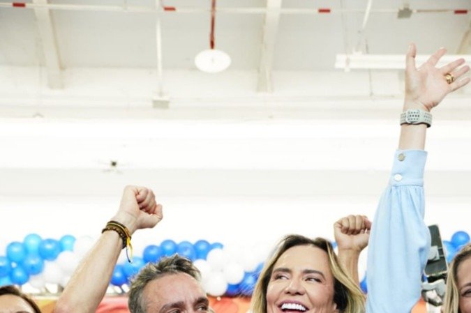 União Progressista reúne apoiadores para lançar Celina Leão com o vice, Gustavo Rocha (Republicanos)