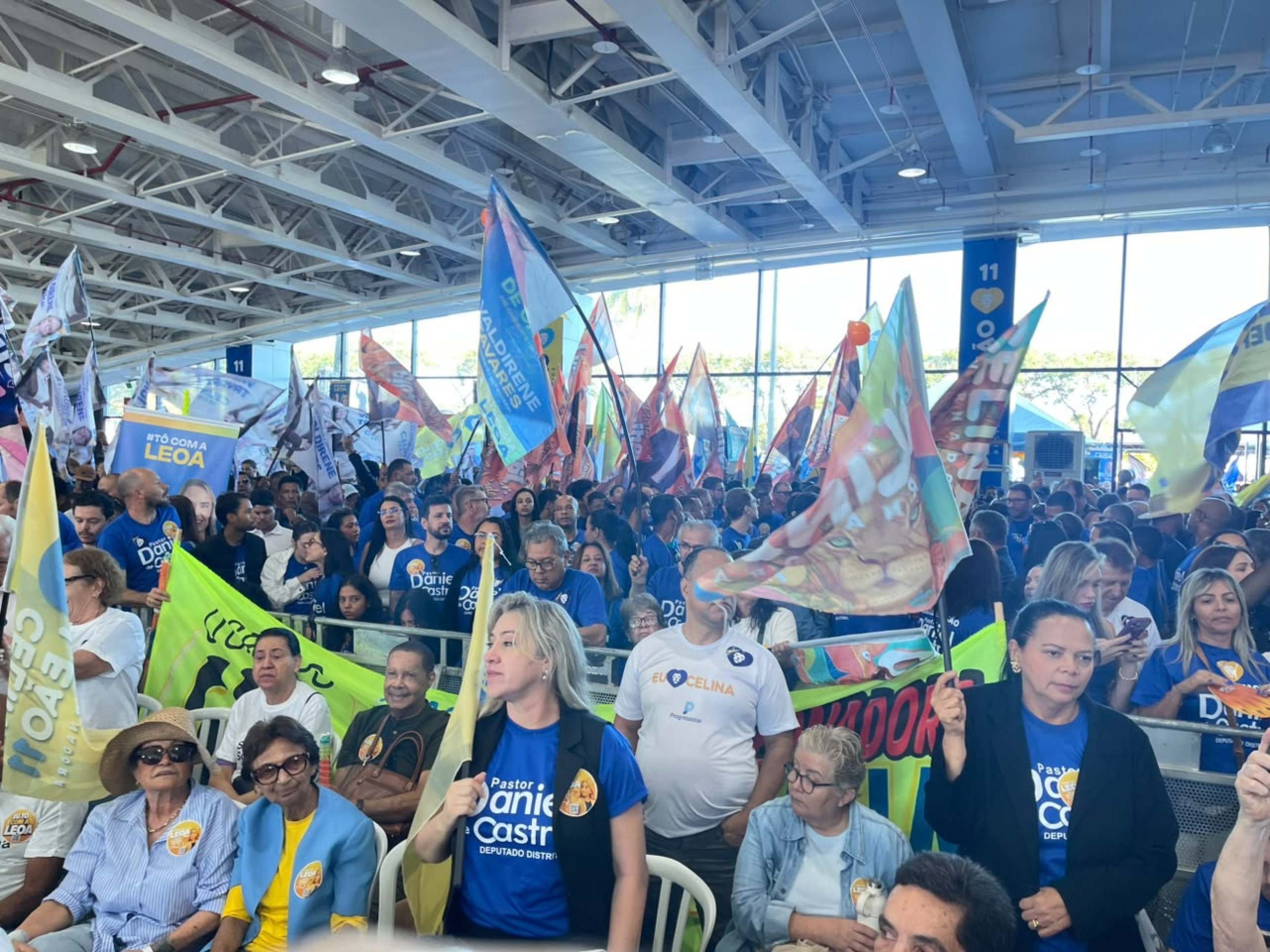 Conven&ccedil;&atilde;o da Uni&atilde;o Progressista atrai milit&acirc;ncia ao Centro de Conven&ccedil;&otilde;es