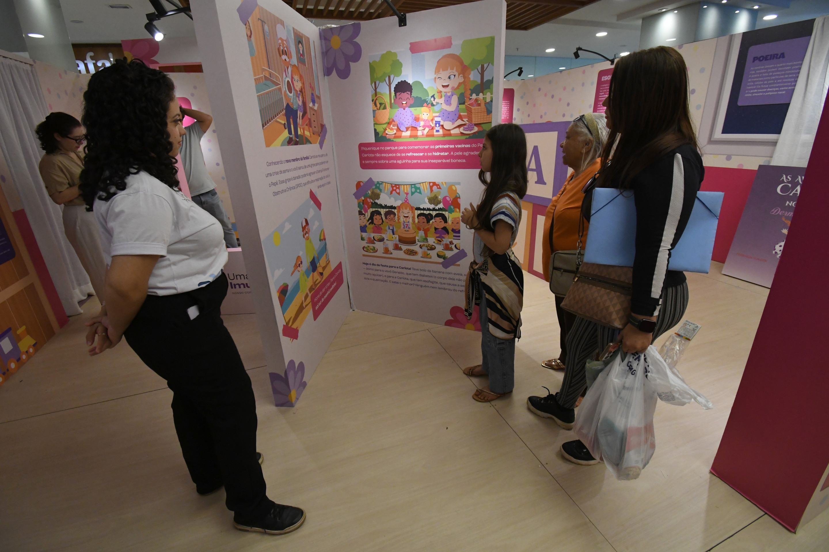 Exposi&ccedil;&atilde;o Uma Aventura Imunol&oacute;gica &mdash; Nosso Corpo, Nosso Mundo