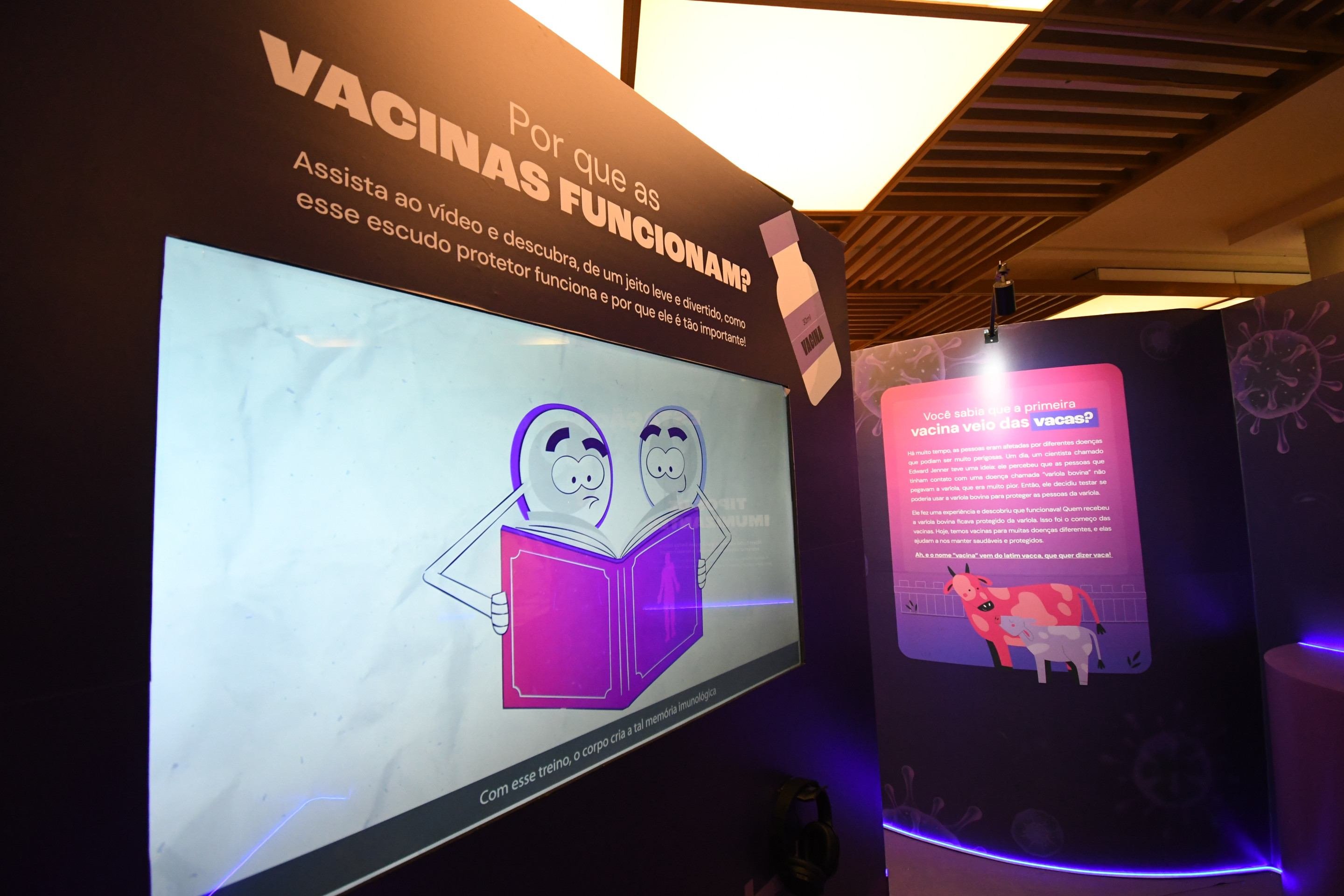 Exposi&ccedil;&atilde;o Uma Aventura Imunol&oacute;gica &mdash; Nosso Corpo, Nosso Mundo