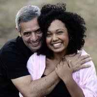 Leonardo Marinho e a filha Maria Eduarda Alves -  (crédito: Minervino J&uacute;nior/CB/D.A.Press)