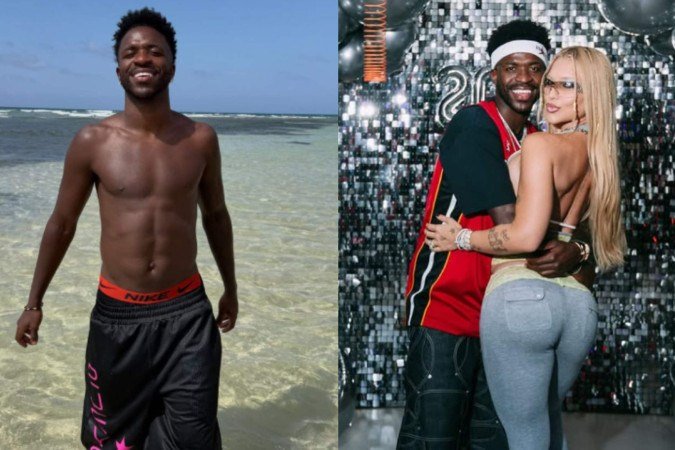 Vini Jr. publica foto deitado com Virginia e momento íntimo viraliza - (crédito: Reprodução/Instagram) Vini Jr. publica foto deitado com Virginia e momento íntimo viraliza - (crédito: Reprodução/Instagram)