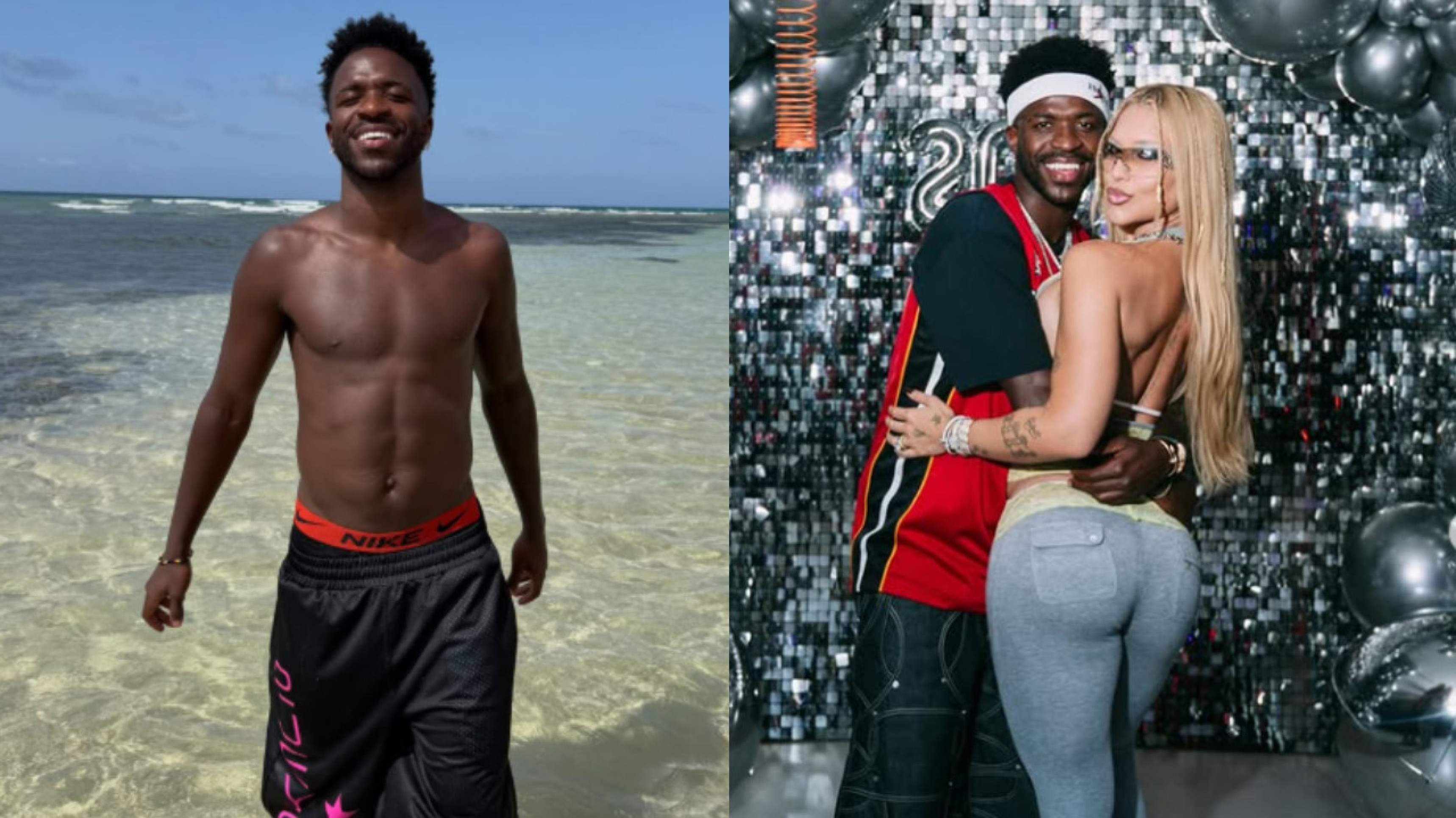 Vini Jr. publica foto deitado com Virginia e momento íntimo viraliza