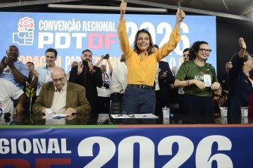 Senadora irá concorrer a reeleição e afirma que partido trabalha para construir uma ampla frente para a disputa ao GDF - (crédito: Minervino / CB PRESS) Senadora irá concorrer a reeleição e afirma que partido trabalha para construir uma ampla frente para a disputa ao GDF - (crédito: Minervino / CB PRESS)