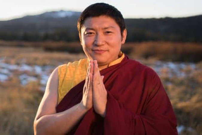 Phakchok Rinpoche participa de aula de meditação online - (crédito: Divulgação ) Phakchok Rinpoche participa de aula de meditação online - (crédito: Divulgação )