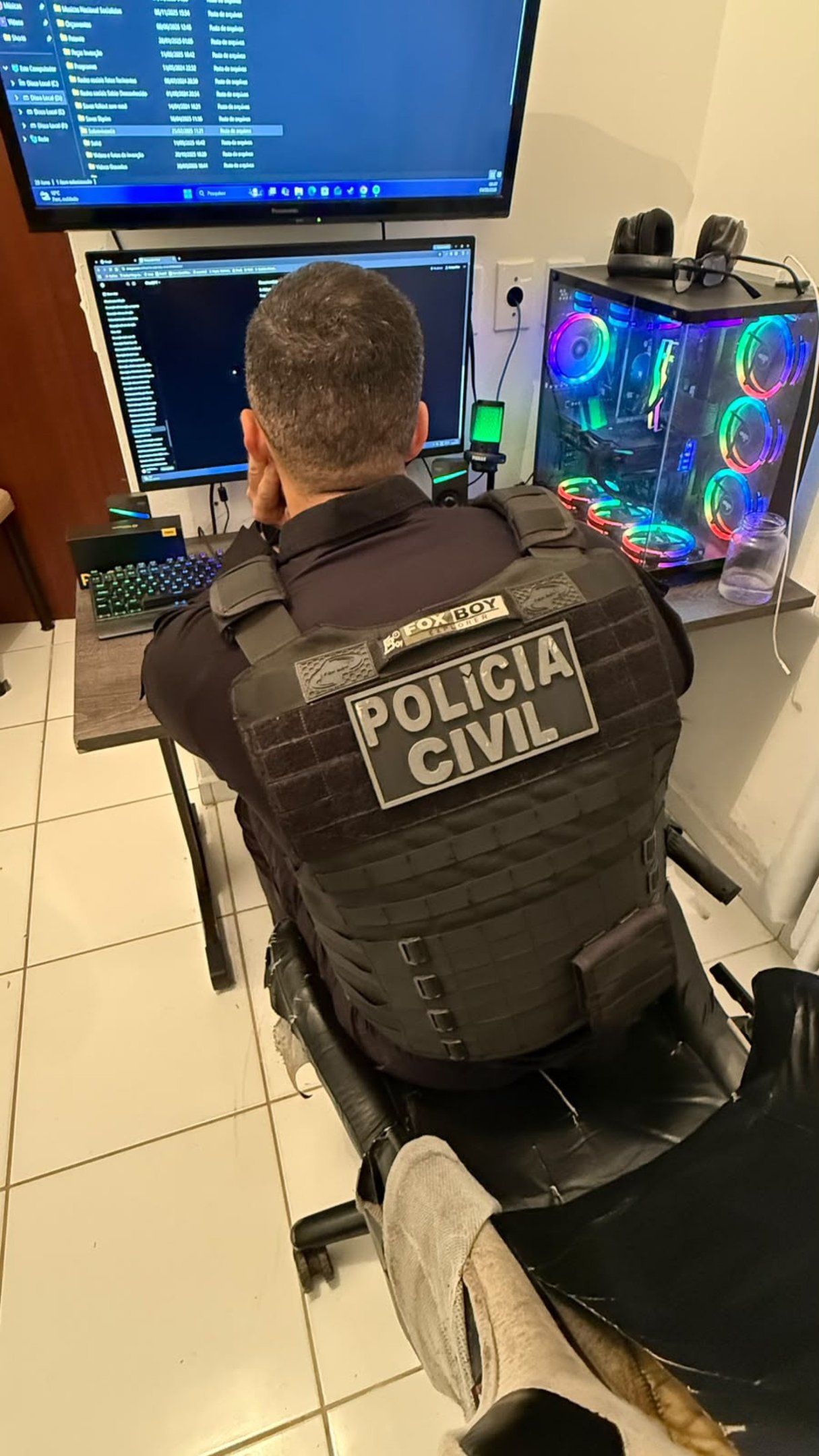 A Opera&ccedil;&atilde;o Rede Interrompida investiga suspeitos de disseminar discursos de &oacute;dio e planejar a&ccedil;&otilde;es violentas
