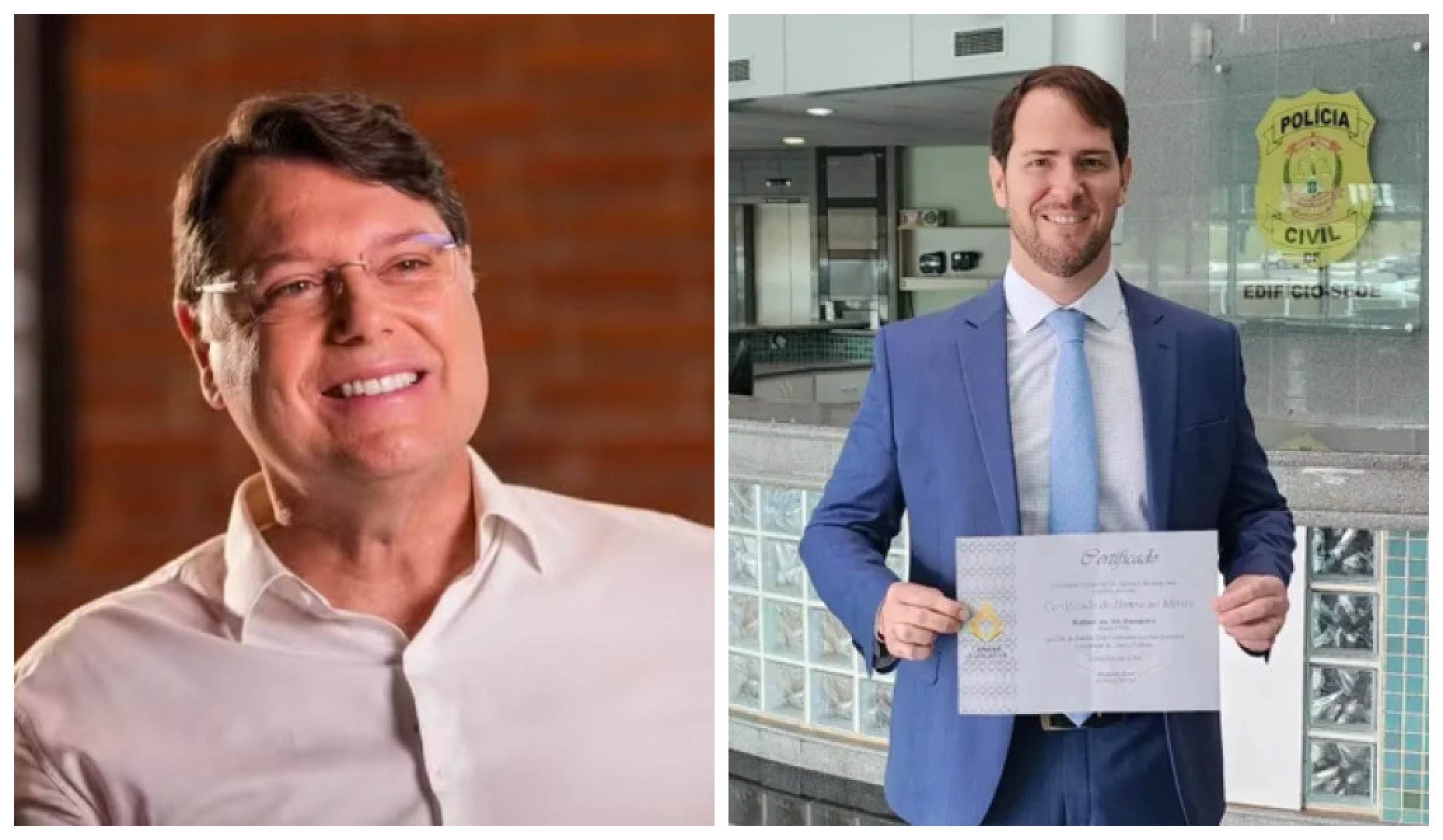 Kiko Caputo oficializa delegado Rafael Sampaio como vice ao GDF