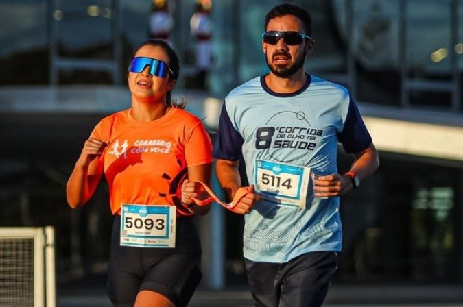 Muito além da competição, a corrida busca ampliar a conscientização sobre a saúde ocular - (crédito: Divulgação) Muito além da competição, a corrida busca ampliar a conscientização sobre a saúde ocular - (crédito: Divulgação)