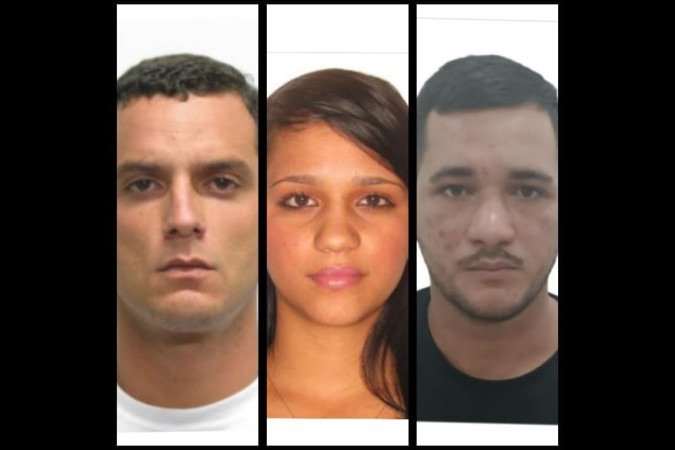 Trio acusado do assassinato - (crédito: PCDF/Divulgação) Trio acusado do assassinato - (crédito: PCDF/Divulgação)