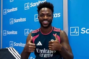 Vinicius Junior no começo da temporada - (crédito: Reprodução /Real Madrid) Vinicius Junior no começo da temporada - (crédito: Reprodução /Real Madrid)