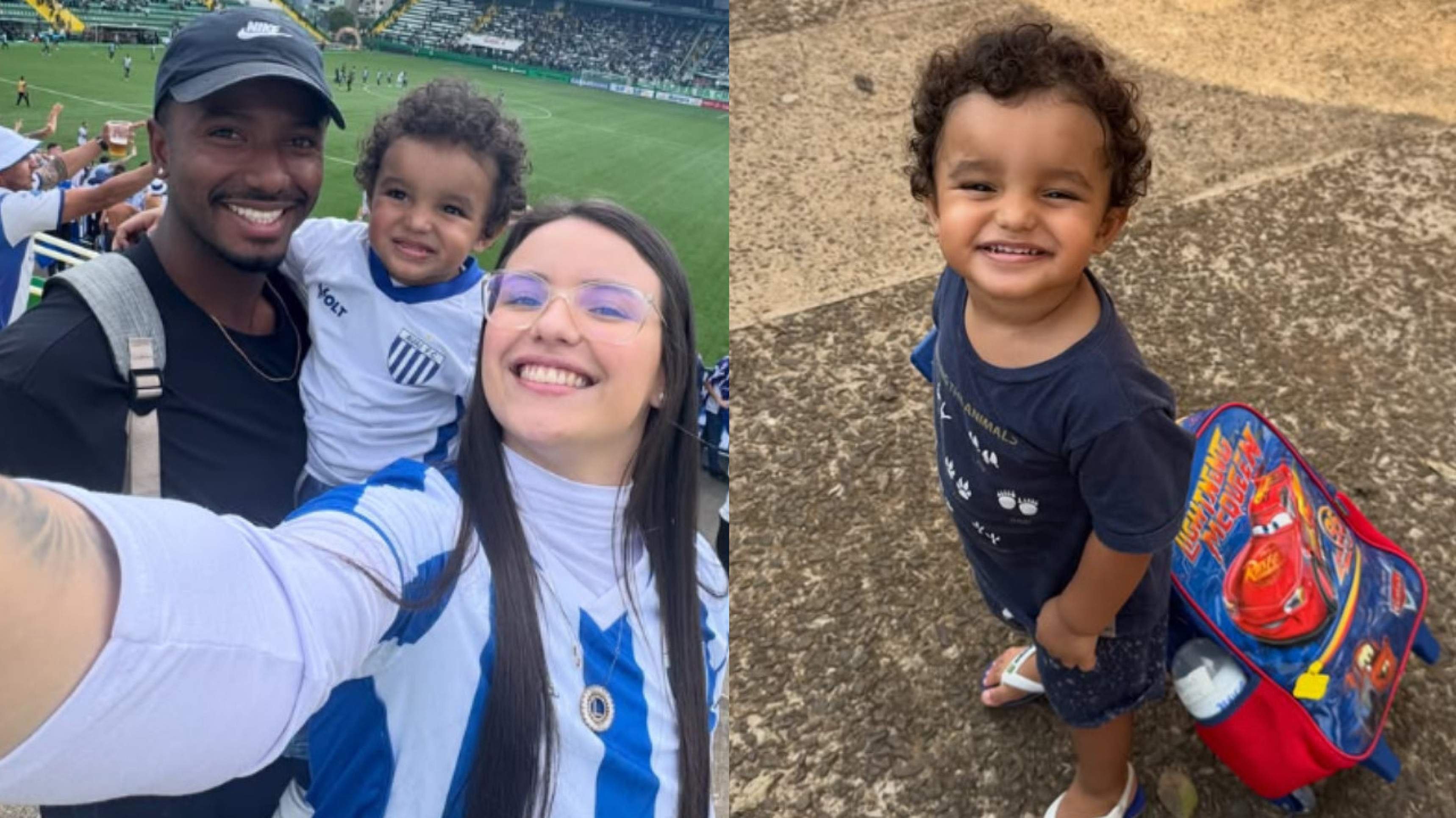 Jogador e esposa decidem doar órgãos do filho após morte em acidente grave