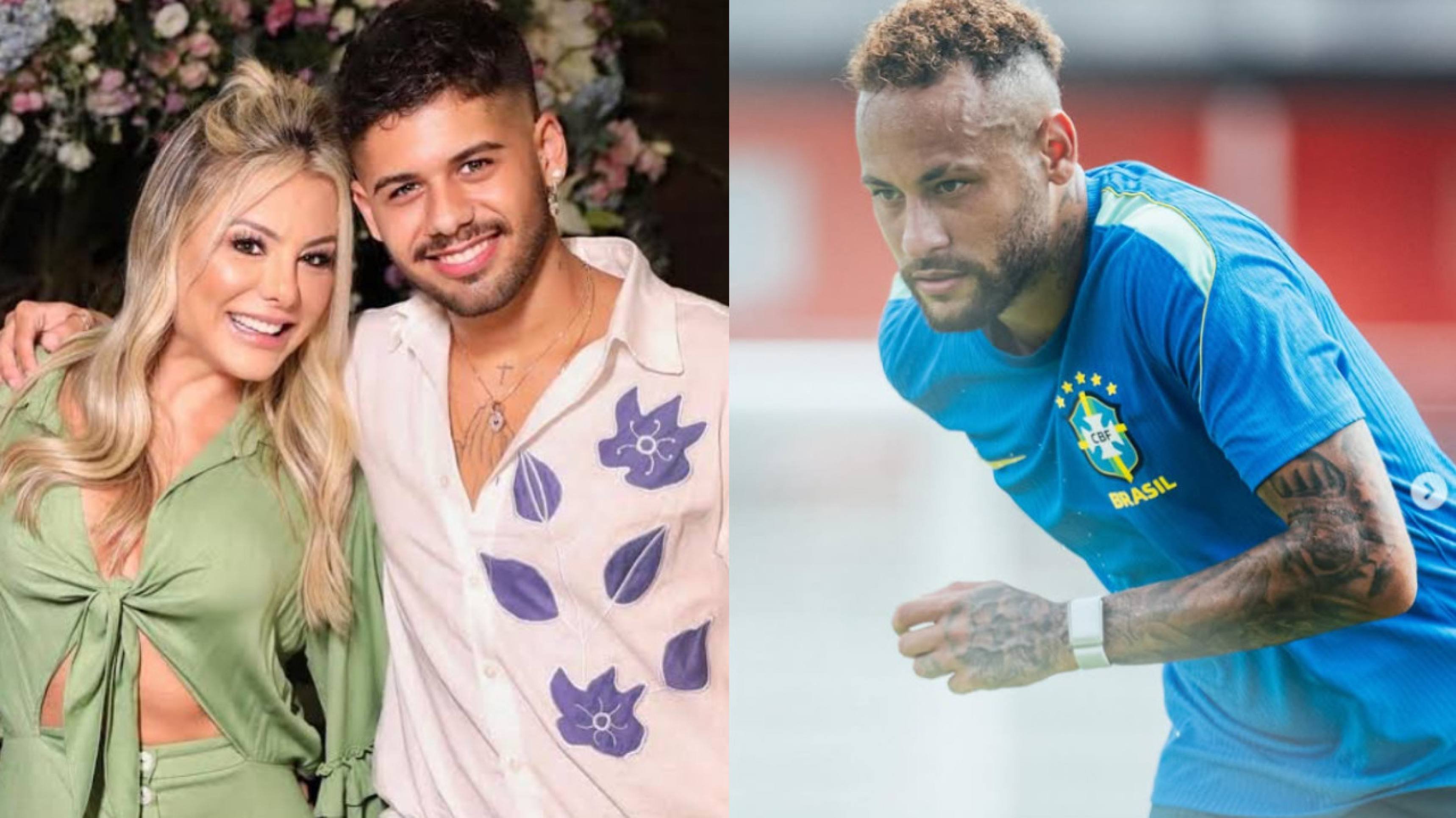 Poliana Rocha vira piada após rotular Neymar e Zé Felipe como 'melhores papais'