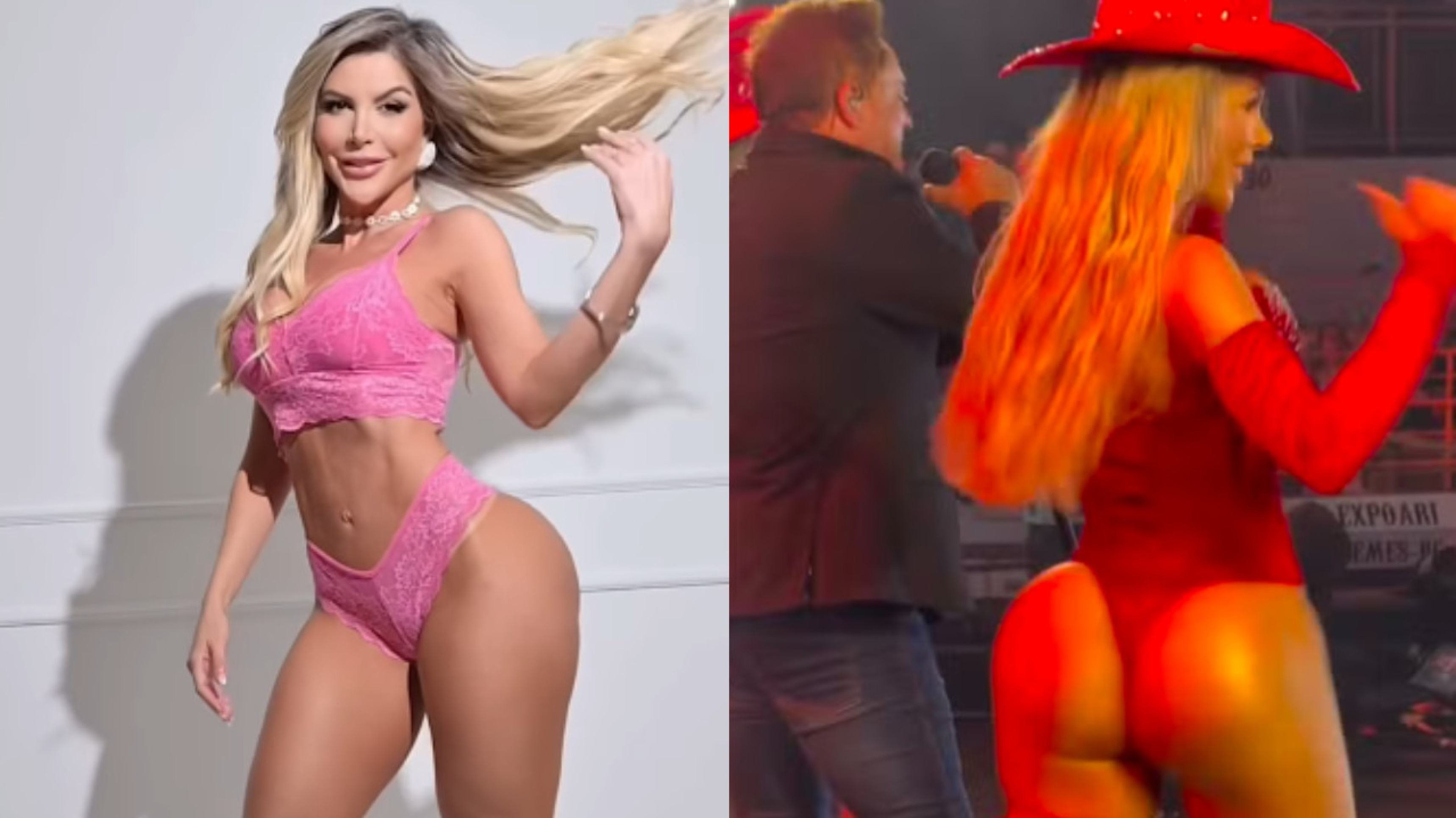 Quem é Lane Cavalcante, a bailarina polêmica de Leonardo confundida com Poliana