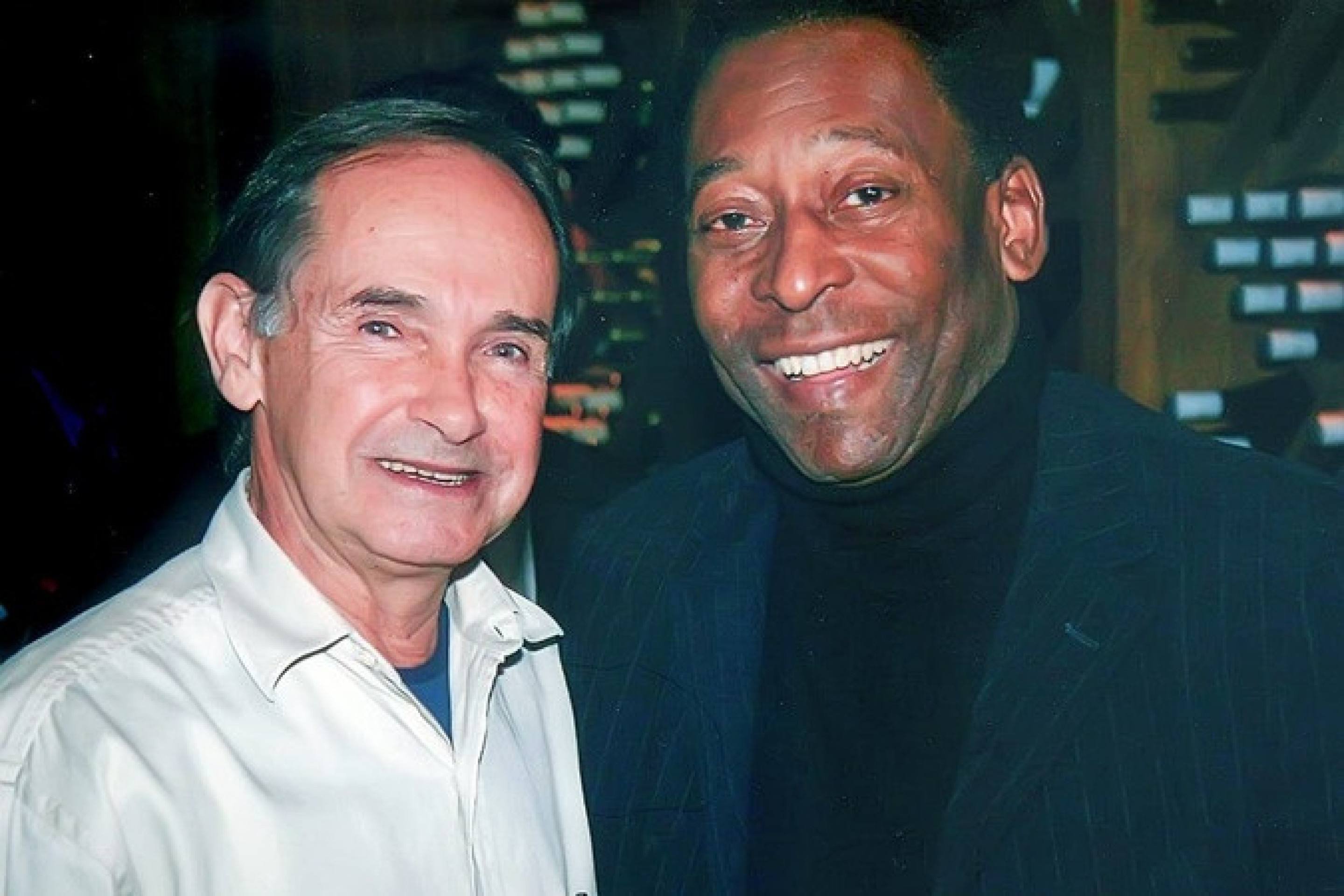Foto com Pel&eacute;