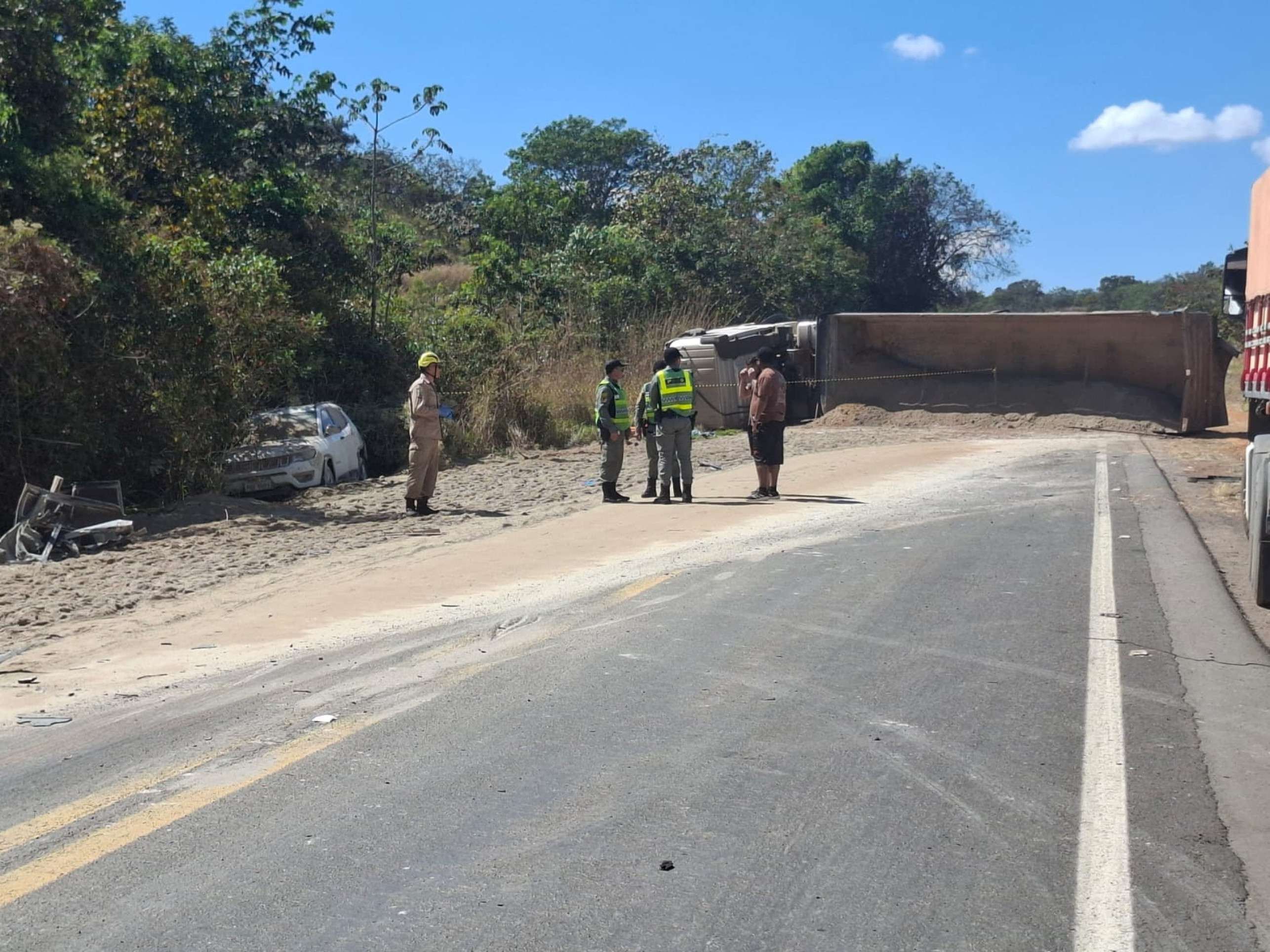 Grave sinistro deixou cinco mortos em Luzi&acirc;nia