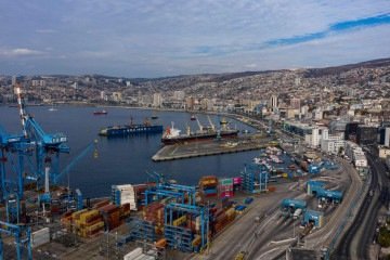 Valparaíso, no Chile, está na disputa: escolha seria  reconhecimento ao papel crescente do Sul Global  -  (crédito:  MARTIN BERNETTI)