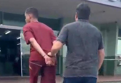 Homem é preso por tentativa de homicídio após mandar atirar em segurança de festa -  (crédito: Divulgação/PCDF) -Homem é preso por tentativa de homicídio após mandar atirar em segurança de festa -  (crédito: Divulgação/PCDF)