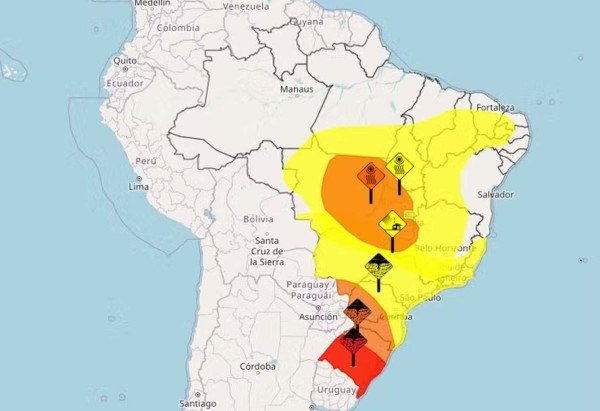 Divulgação/Inmet