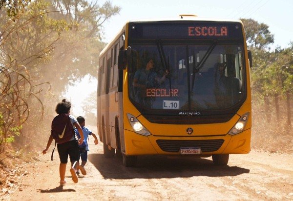  30/07/2026. Ed Alves/CB/D.A Press. Politica. Transporte Escolar Rural. 