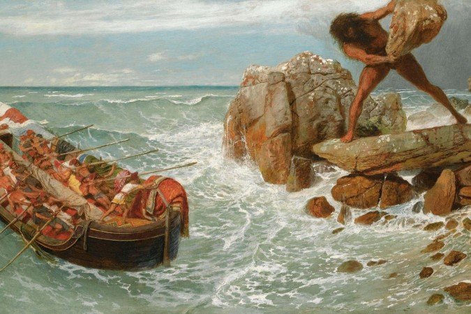 Procissão do Cavalo de Troia, obra dos anos?1870, de Giovanni Domenico Tiepolo - (crédito: Domínio Público) Procissão do Cavalo de Troia, obra dos anos?1870, de Giovanni Domenico Tiepolo - (crédito: Domínio Público)