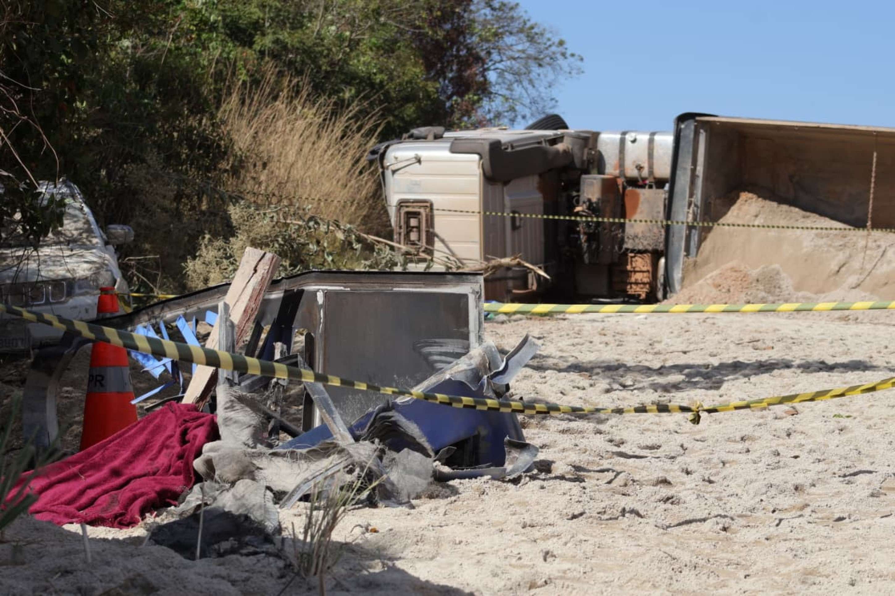 Saiba quem era o motorista da carreta que morreu em acidente