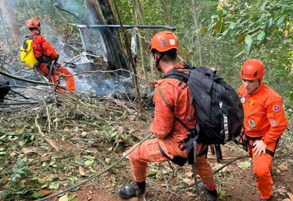 Divulgação/Corpo de Bombeiros do RJ