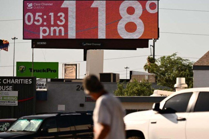 Desde o início da era industrial, a temperatura média global já subiu mais de 1,1°C e continuará aumentando por algum tempo - (crédito: Getty Images) Desde o início da era industrial, a temperatura média global já subiu mais de 1,1°C e continuará aumentando por algum tempo - (crédito: Getty Images)