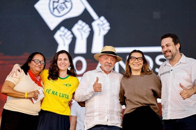 Lula participou de ato em celebração aos 30 anos do Movimento dos Trabalhadores Sem Teto - (crédito: Ricardo Stuckert/PR) Lula participou de ato em celebração aos 30 anos do Movimento dos Trabalhadores Sem Teto - (crédito: Ricardo Stuckert/PR)