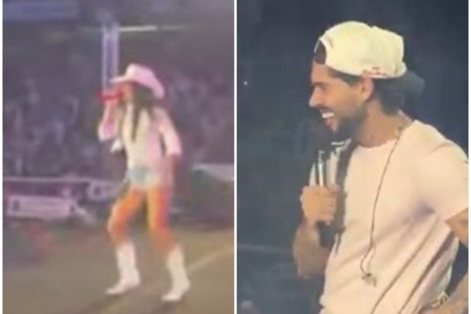 Será que os cantores estão ensaiando uma volta? - (crédito: Reprodução/@choquei (X)/@gossipdodia (Instagram)) Será que os cantores estão ensaiando uma volta? - (crédito: Reprodução/@choquei (X)/@gossipdodia (Instagram))