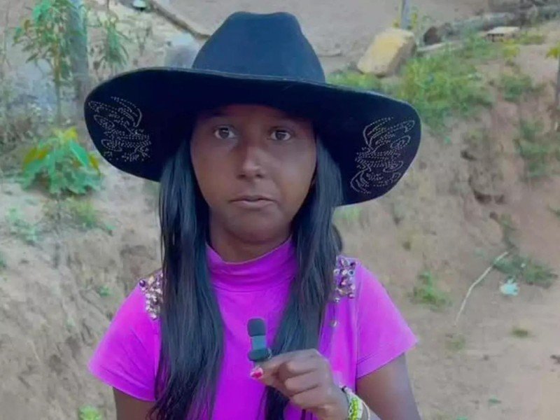 Menina da Bota: influenciadora que viralizou anuncia candidatura -  (crédito: Observatorio dos Famosos)