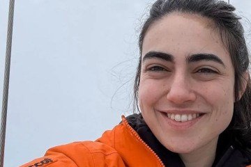 Tamara Klink, em viagem, se desculpa pela pol&ecirc;mica gerada por seu pedido sobre a compra de seu livro -  (crédito: Reprodu&ccedil;&atilde;o/Instagram)