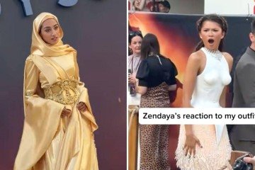 'Zendaya me viu no tapete vermelho e ficou boquiaberta — ainda estou em choque' - (crédito: Dave Benett-WireImage/Getty Images/HBO Max UK) 'Zendaya me viu no tapete vermelho e ficou boquiaberta — ainda estou em choque' - (crédito: Dave Benett-WireImage/Getty Images/HBO Max UK)