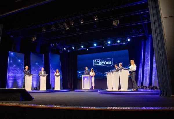Eleições 2026: candidatos ao GDF participam de debate da TV Band -  (crédito: Mariana Campos/CB/D.A Press)