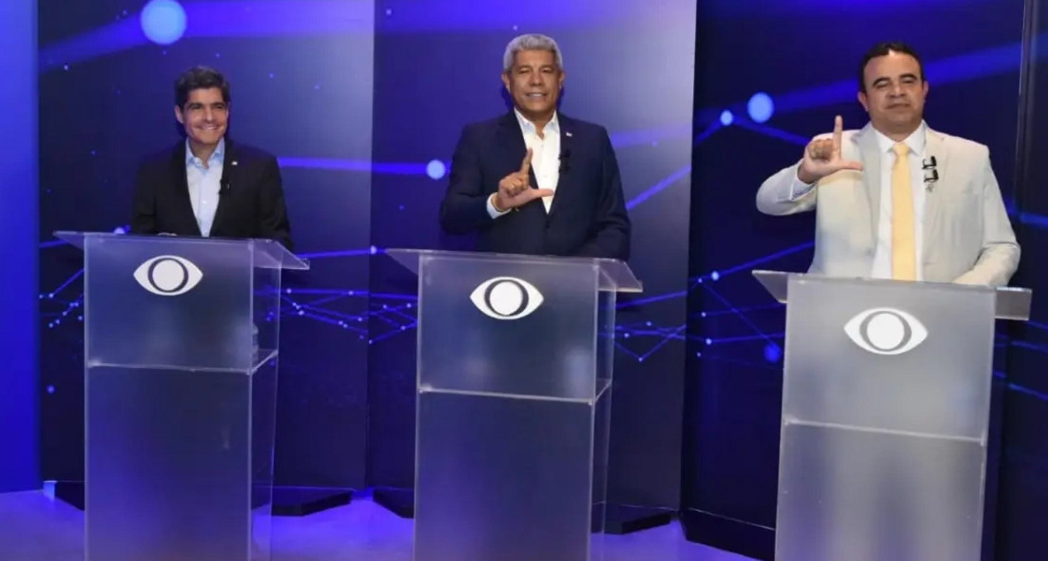 Debate na Band para governador da Bahia