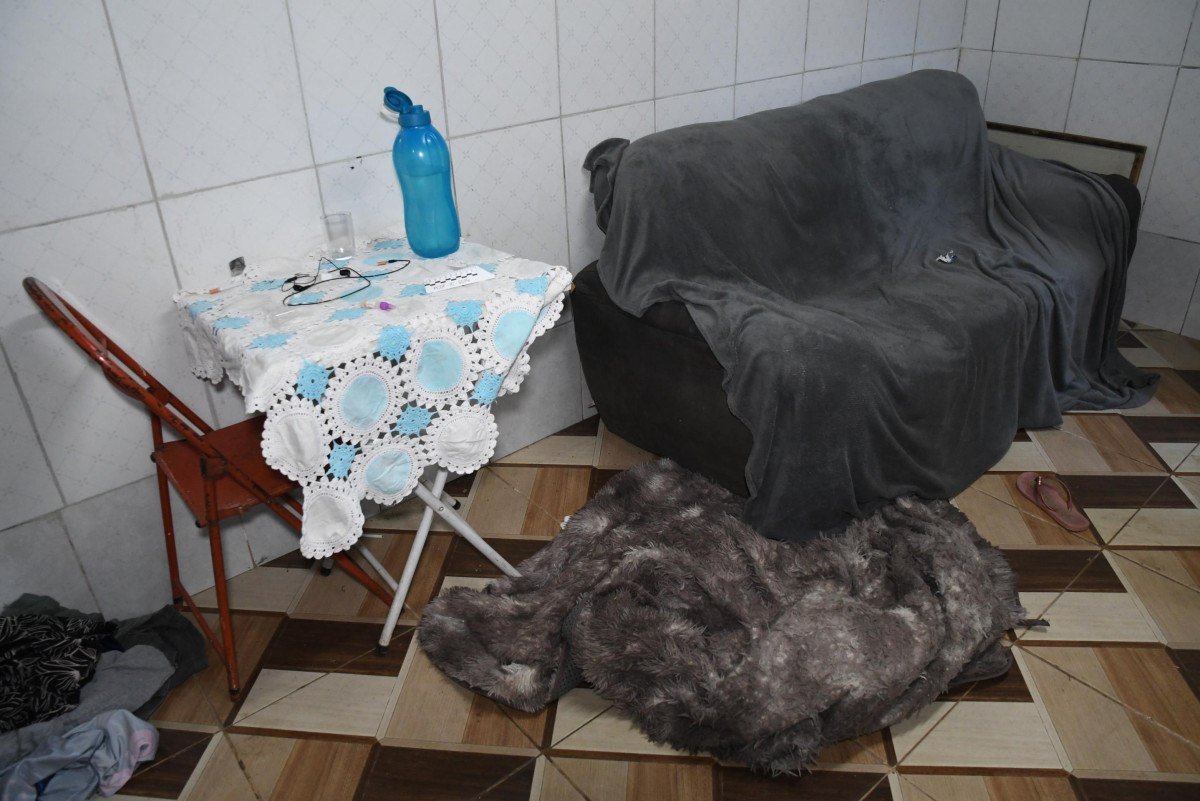  10/08/2026 Cr&eacute;dito: Marcelo Ferreira/CB/D.A Press. Brasil. Bras&iacute;lia - DF - Feminic&iacute;dio em Samambaia Sul, idosa &eacute; assassinada e as netas violentadas por homem que estava em morando em sua casa. Casa dos fundos onde morava o suspeito.