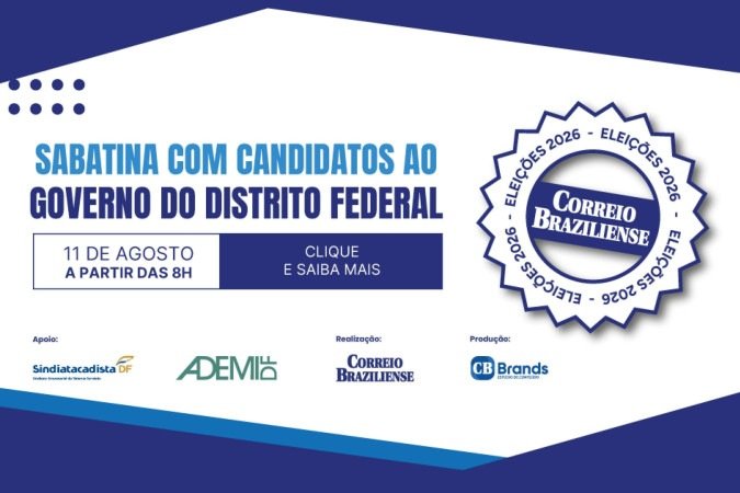  Sabatina com candidatos ao Governo do Distrito Federal - Atualizado