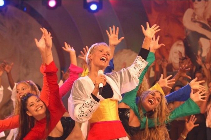 Xuxa comandando o Planeta Xuxa - (crédito: Reprodução Internet) Xuxa comandando o Planeta Xuxa - (crédito: Reprodução Internet)