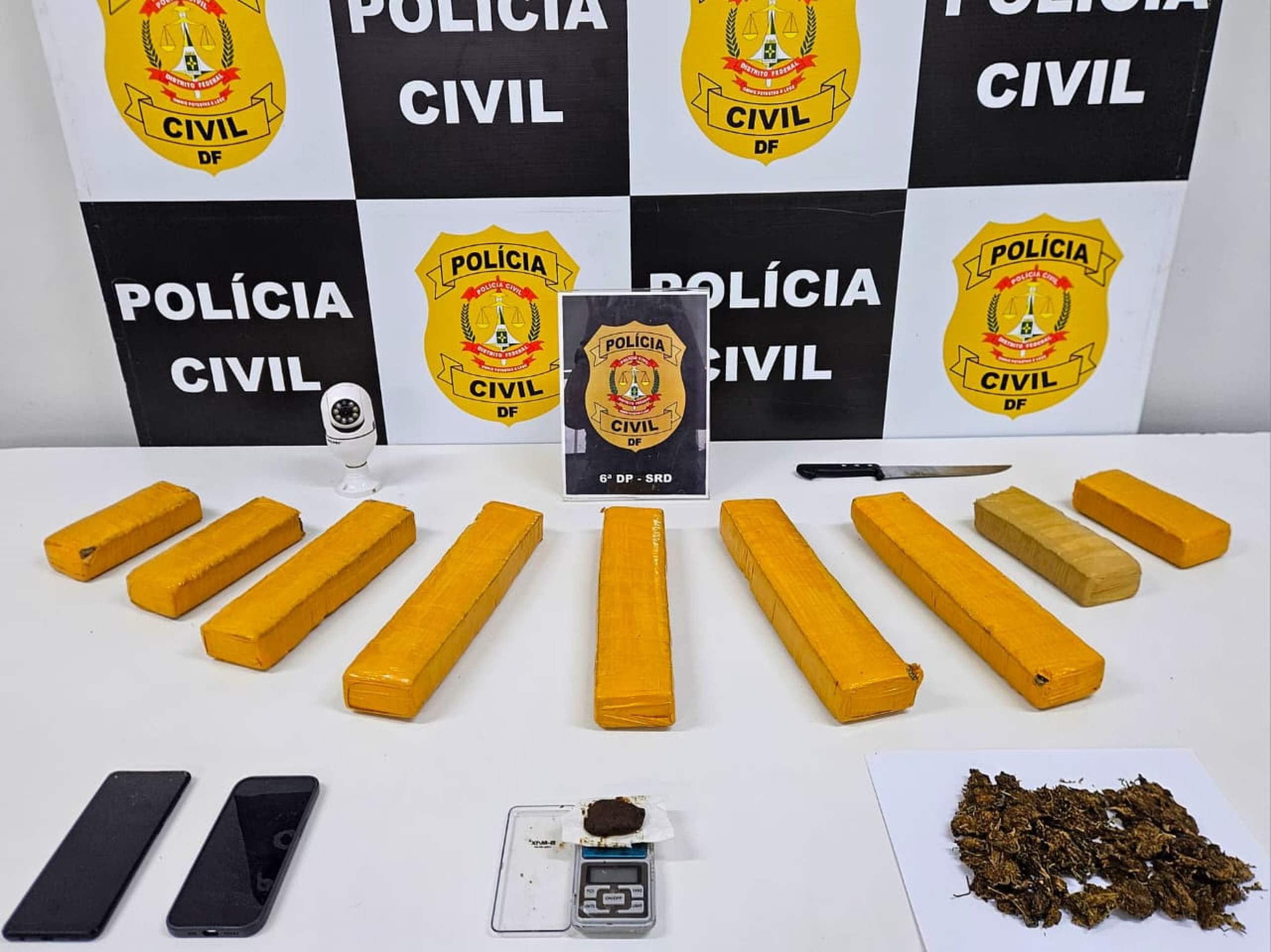 Polícia prende dois suspeitos por tráfico de drogas no Paranoá Parque