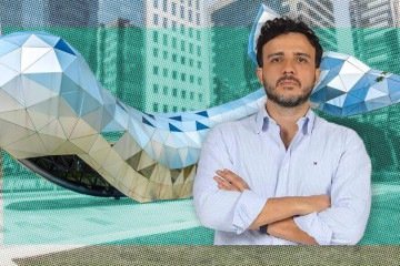 Avenida Brigadeiro Faria Lima, na zona oeste de São Paulo, concentra sedes de bancos, fundos de investimento e instituições financeiras internacionais -  (crédito: BBC)