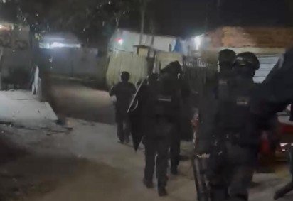 PCDF mira traficantes que proibiam luz acesa e assobio em bairro do DF -  (crédito: Divulgação/PCDF)