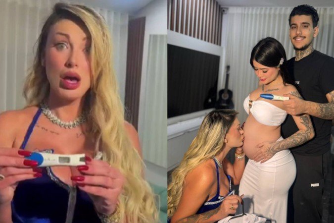 Andressa Urach é impactada por teste positivo e celebra chegada do primeiro neto - (crédito: Reprodução/Instagram) Andressa Urach é impactada por teste positivo e celebra chegada do primeiro neto - (crédito: Reprodução/Instagram)