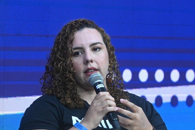  11/08/2026. Sabatina com Candidatos ao Governo do Distrito Federal. Candidato Samara Mineiro do (UP)
      