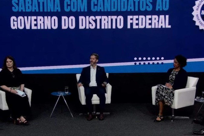 Leanfro Grass na sabatina do Correio