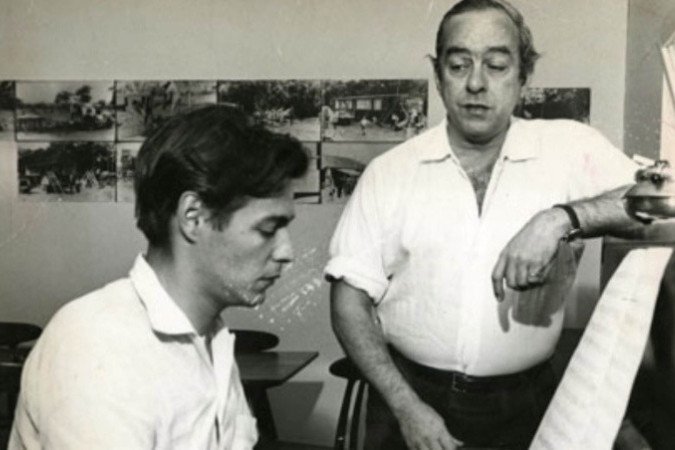 Vinicius de Moares
e Tom Jobim - (crédito: Divulgação) Vinicius de Moares
e Tom Jobim - (crédito: Divulgação)