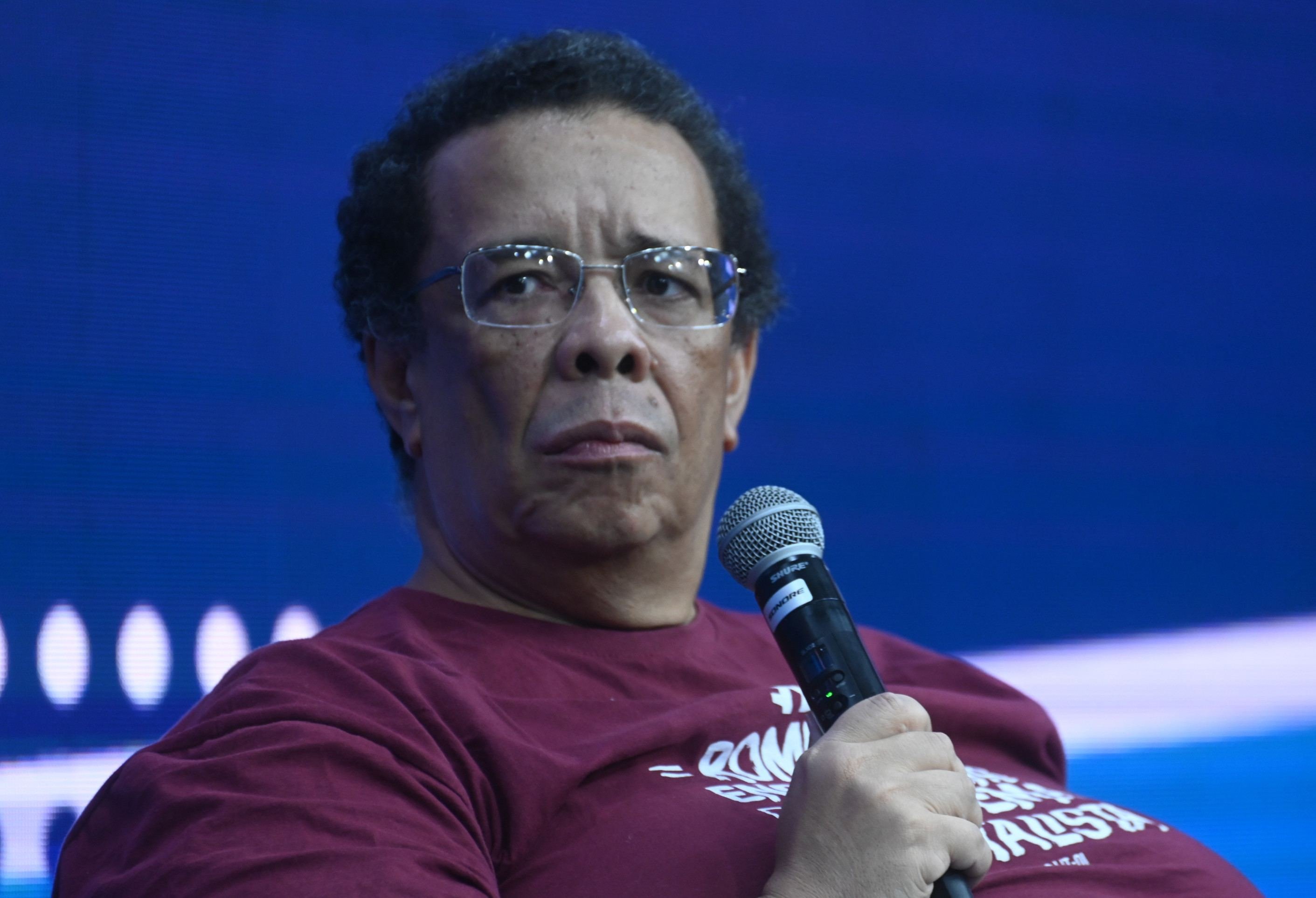  11/08/2026. Ed Alves CB/DA Press. Sabatina com Candidatos ao Governo do Distrito Federal. Candidato Robson Raymundo 
