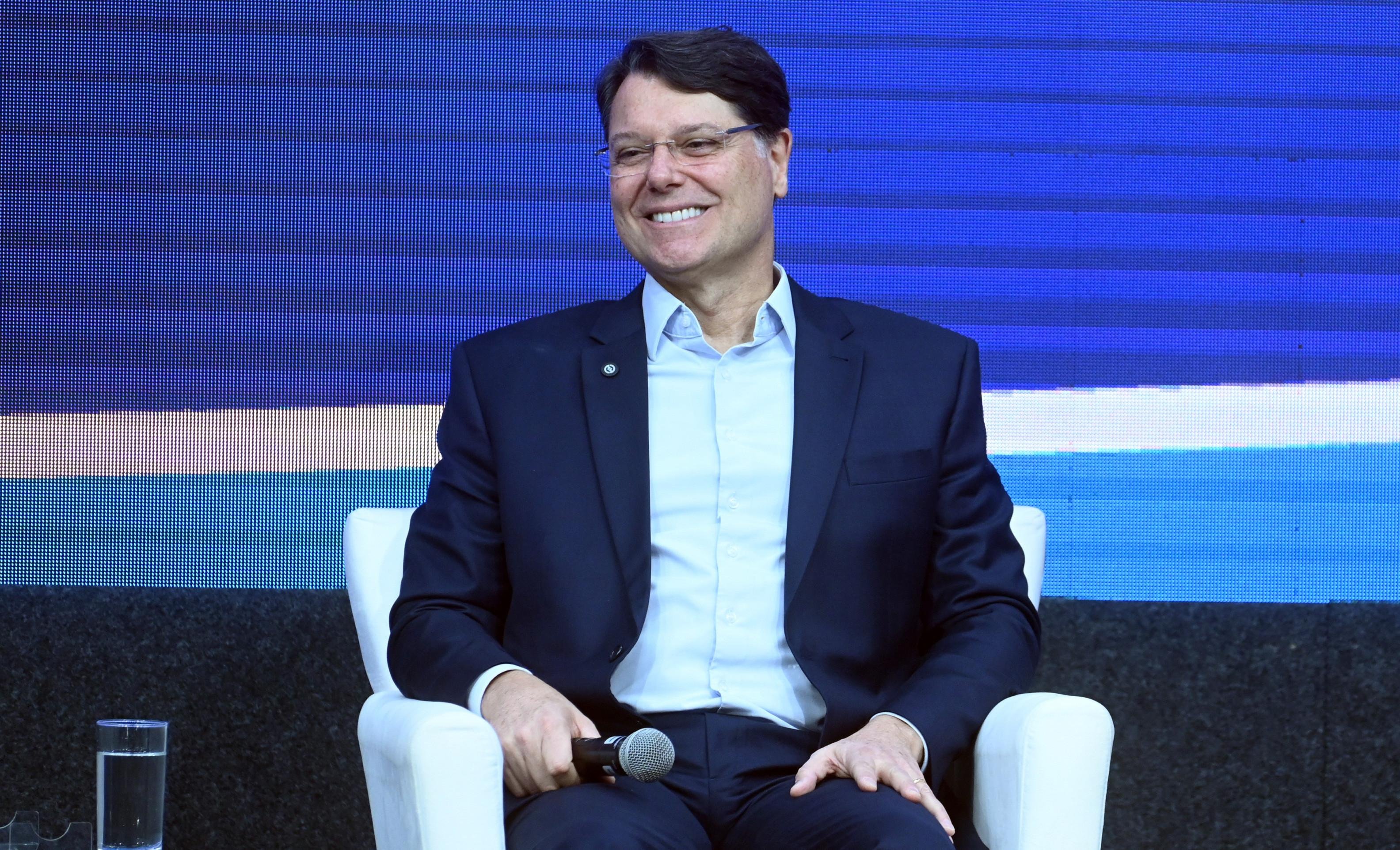  11/08/2026. Ed Alves CB/DA Press. Sabatina com Candidatos ao Governo do Distrito Federal. Candidato Kiko Caputo
